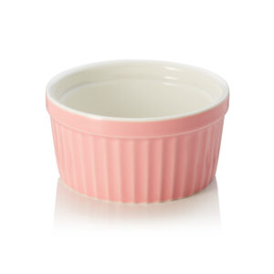 Was Germany Ragout Fin Set, Ø 9 cm, 130 ml, rosa, Set á 6 Stück, Porzellan