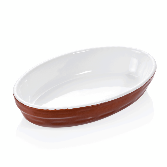 Was Germany Backform, 22 x 13,5 x 4 cm, braun, Porzellan Was Germany Backform, 22 x 13,5 x 4 cm, braun, Porzellan