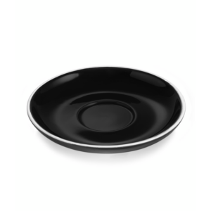 Was Germany Doppiountertasse Set ITALIA BLACK, für 4998 018, Set á 6 Stück, Porzellan