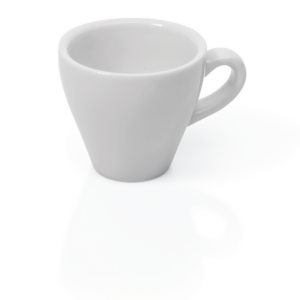 Was Germany Espresso Obertasse Set ITALIA WHITE, 90 ml, Set á 6 Stück, Porzellan