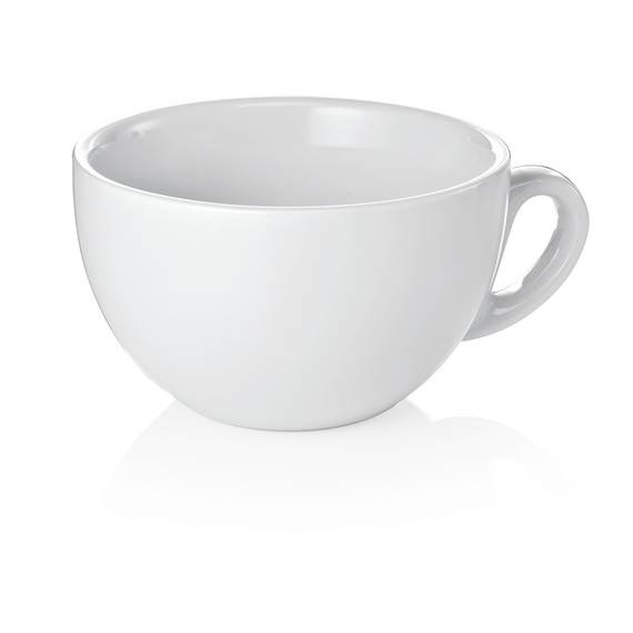 Was Germany Cappuccino Obertasse Set ITALIA WHITE, 280 ml, Set á 6 Stück, Porzellan Was Germany Cappuccino Obertasse Set ITALIA WHITE, 280 ml, Set á 6 Stück, Porzellan