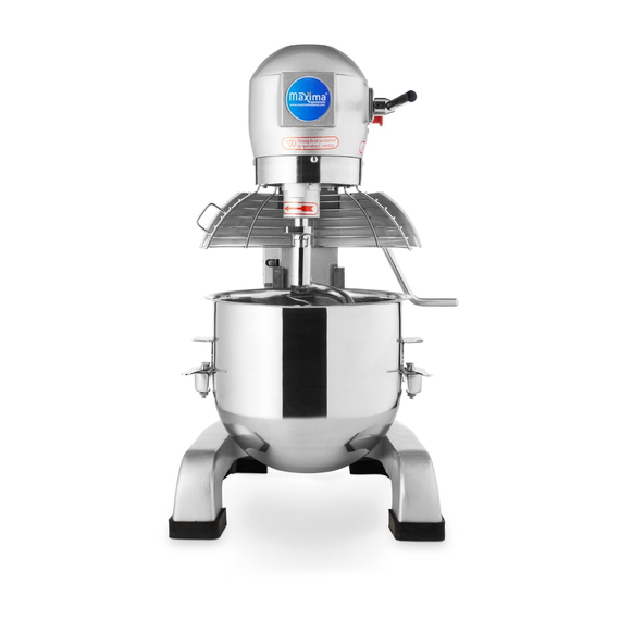 Maxima Gastro Planetenmischer - 20 l - Bis zu 10 kg Teig - 3 Geschwindigkeit 3 Maxima Gastro Planetenmischer - 20 l - Bis zu 10 kg Teig - 3 Geschwindigkeit