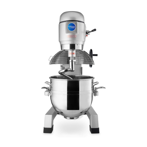 Maxima Gastro Planetenmischer - 60 l - Bis 30 kg Teig - 3 Geschwindigkeit 3 Maxima Gastro Planetenmischer - 60 l - Bis 30 kg Teig - 3 Geschwindigkeit