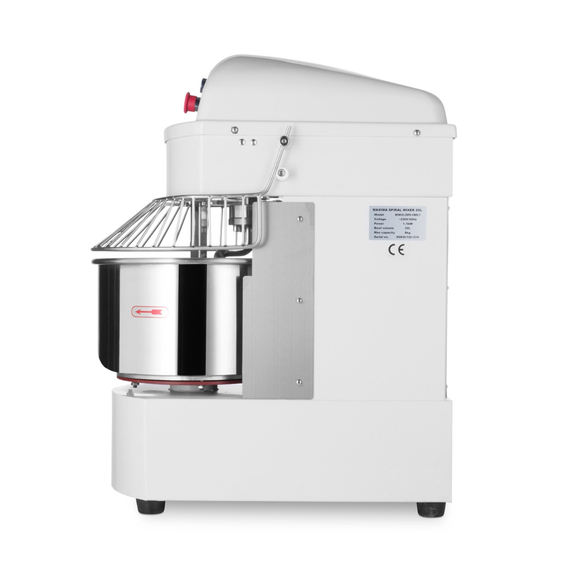 Maxima Gastro Teigmischer - 20 l - 13 kg Teig - 2 Geschwindigkeiten 2 Maxima Gastro Teigmischer - 20 l - 13 kg Teig - 2 Geschwindigkeiten