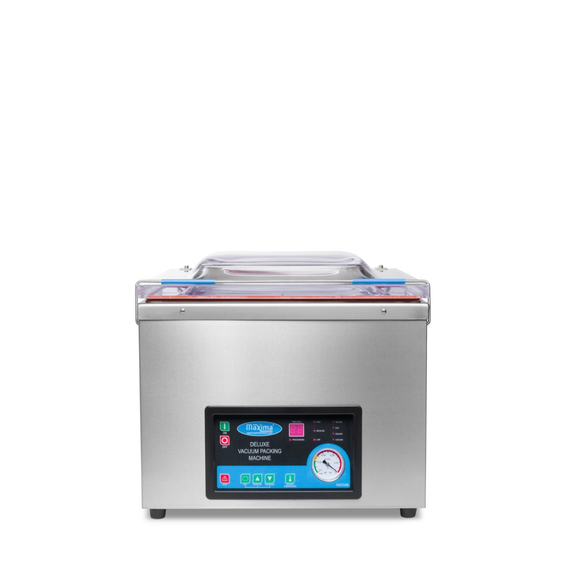 Maxima Gastro Vakuumiergerät - 44 cm Siegelbalken - W22 x D46 x H46 cm Kammer 1 Maxima Gastro Vakuumiergerät - 44 cm Siegelbalken - W22 x D46 x H46 cm Kammer