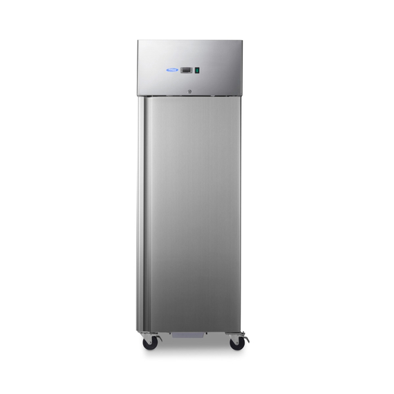 Maxima Fischkühlschrank - 600 l - 7 Behälter (60 x 40 cm) - auf Rädern - Rostfreier Stahl 1 Maxima Fischkühlschrank - 600 l - 7 Behälter (60 x 40 cm) - auf Rädern - Rostfreier Stahl