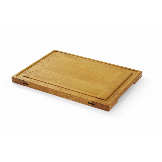 Hendi Servierbrett aus Eichenholz, 370x270x(H)20mm Hendi Servierbrett aus Eichenholz, 370x270x(H)20mm