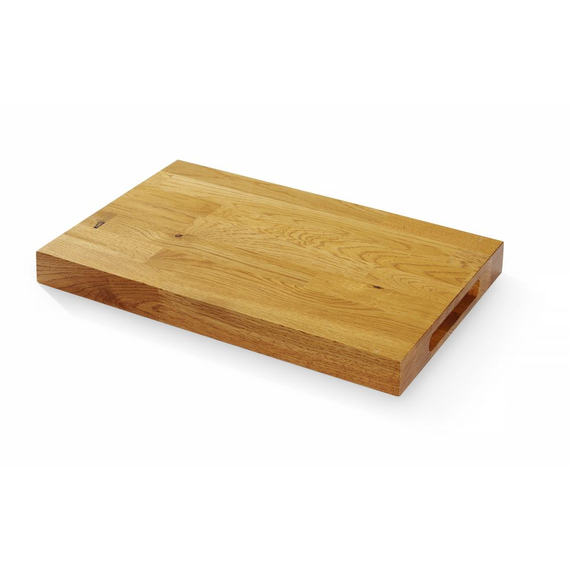 Hendi Servierbrett aus Eichenholz, 420x280x(H)40mm 1 Hendi Servierbrett aus Eichenholz, 420x280x(H)40mm