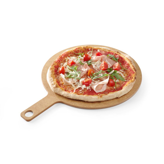 Hendi Pizzabrett mit Griff, ⌀305x(H)6mm 2 Hendi Pizzabrett mit Griff, ⌀305x(H)6mm