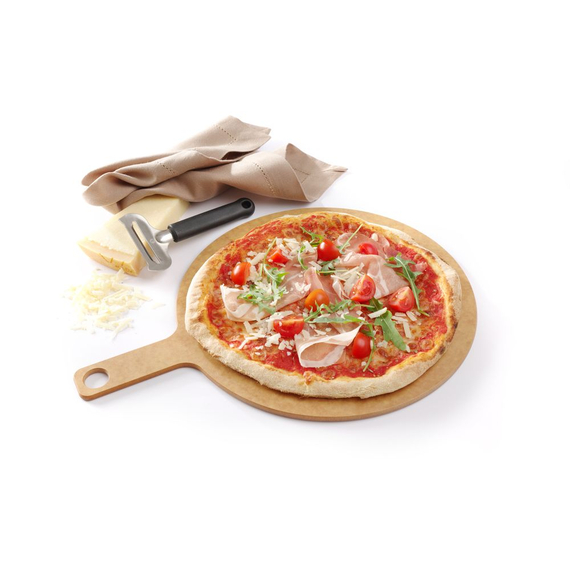 Hendi Pizzabrett mit Griff, ⌀305x(H)6mm 3 Hendi Pizzabrett mit Griff, ⌀305x(H)6mm