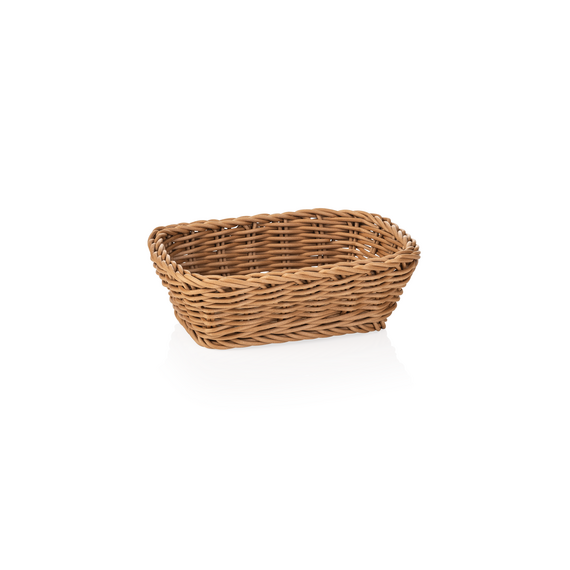 Weaver Pro Korb Tischkörbe, 19 x 13 x 6 cm, beige, Polypropylen Weaver Pro Korb Tischkörbe, 19 x 13 x 6 cm, beige, Polypropylen