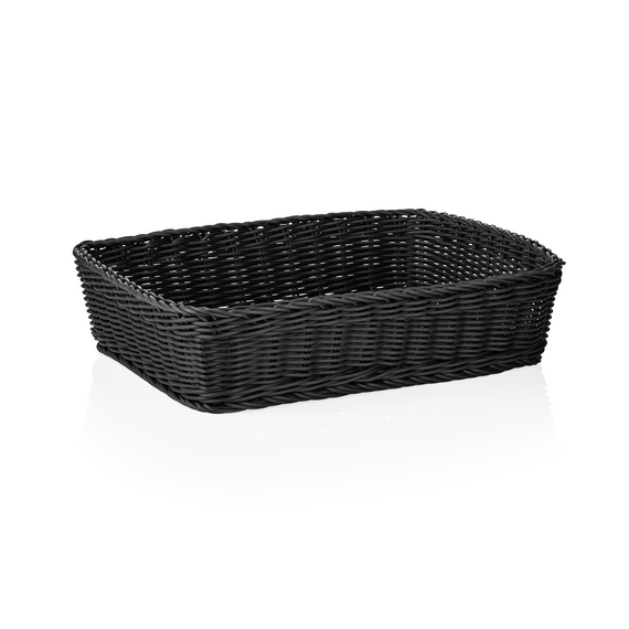 Weaver Pro Korb Systemkörbe, 40 x 30 x 10 cm, schwarz, Polypropylen Weaver Pro Korb Systemkörbe, 40 x 30 x 10 cm, schwarz, Polypropylen