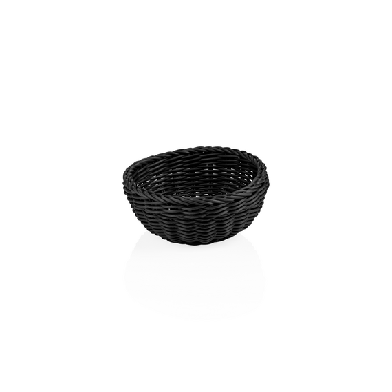 Weaver Pro Korb Tischkörbe, Ø 20 cm, Höhe 8 cm, schwarz, Polypropylen Weaver Pro Korb Tischkörbe, Ø 20 cm, Höhe 8 cm, schwarz, Polypropylen