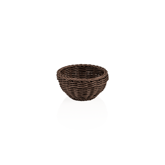 Weaver Pro Korb Tischkörbe, Ø 16 cm, Höhe 8 cm, braun, Polypropylen Weaver Pro Korb Tischkörbe, Ø 16 cm, Höhe 8 cm, braun, Polypropylen