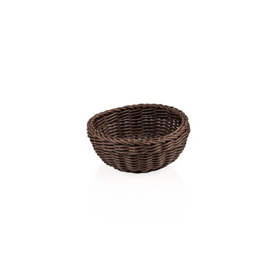 Weaver Pro Korb Tischkörbe, Ø 20 cm, Höhe 8 cm, braun, Polypropylen Weaver Pro Korb Tischkörbe, Ø 20 cm, Höhe 8 cm, braun, Polypropylen