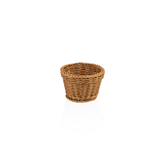 Weaver Pro Korb Tischkörbe, Ø 13 cm, Höhe 10 cm, oval, beige, Polypropylen Weaver Pro Korb Tischkörbe, Ø 13 cm, Höhe 10 cm, oval, beige, Polypropylen