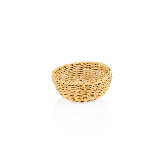 Weaver Pro Korb Tischkörbe, Ø 20 cm, Höhe 8 cm, hellbeige, Polypropylen Weaver Pro Korb Tischkörbe, Ø 20 cm, Höhe 8 cm, hellbeige, Polypropylen