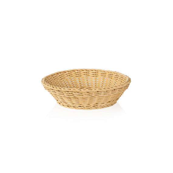 Weaver Pro Korb Tischkörbe, Ø 29 cm, Höhe 7 cm, hellbeige, Polypropylen Weaver Pro Korb Tischkörbe, Ø 29 cm, Höhe 7 cm, hellbeige, Polypropylen