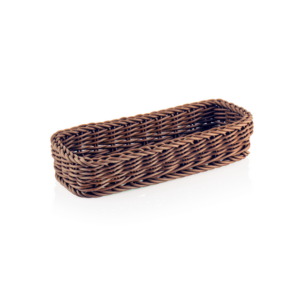 Weaver Pro Besteckkorb Systemkörbe, 27 x 10 x 5 cm, braun, Polypropylen