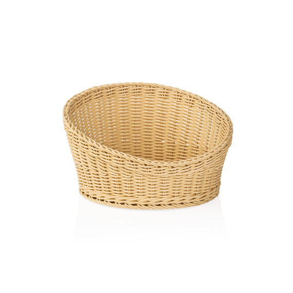 Weaver Pro Buffetkorb Systemkörbe, Ø 34,5 cm, Höhe 20/10 cm, hellbeige, Polypropylen Weaver Pro Buffetkorb Systemkörbe, Ø 34,5 cm, Höhe 20/10 cm, hellbeige, Polypropylen