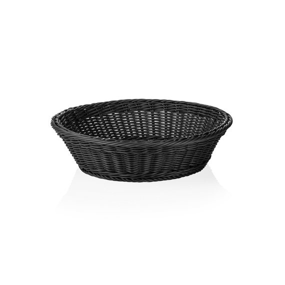 Weaver Pro Korb Systemkörbe, Ø 37 cm, Höhe 9 cm, schwarz, Polypropylen Weaver Pro Korb Systemkörbe, Ø 37 cm, Höhe 9 cm, schwarz, Polypropylen