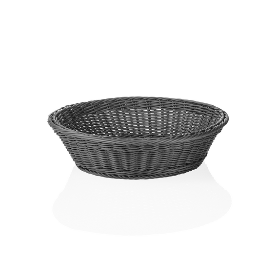 Weaver Pro Korb Systemkörbe, Ø 37 cm, Höhe 9 cm, grau, Polypropylen Weaver Pro Korb Systemkörbe, Ø 37 cm, Höhe 9 cm, grau, Polypropylen