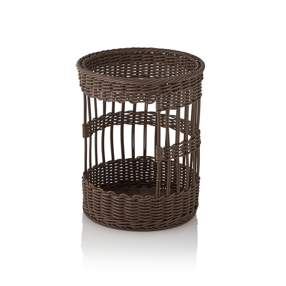 Weaver Pro Baguettekorb Systemkörbe, Ø 31 cm, Höhe 39 cm, braun, Polypropylen Weaver Pro Baguettekorb Systemkörbe, Ø 31 cm, Höhe 39 cm, braun, Polypropylen