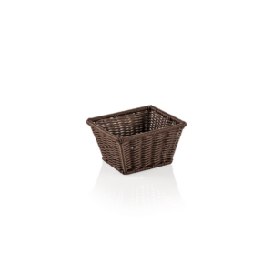 Weaver Pro GN Korb 1/6 GN Körbe, braun, Polypropylen, Chromnickelstahl 18/10