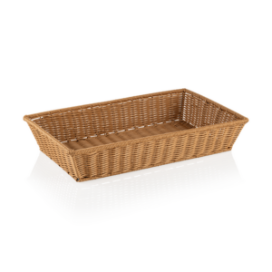 Weaver Pro GN Korb 1/1 GN Körbe, beige, Polypropylen, Chromnickelstahl 18/10