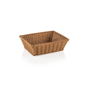 Weaver Pro GN Korb 1/2 GN Körbe, beige, Polypropylen, Chromnickelstahl 18/10