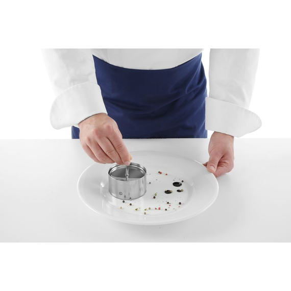 Hendi Speisering und Drücker, rund, ⌀80x(H)45mm 4 Hendi Speisering und Drücker, rund, ⌀80x(H)45mm
