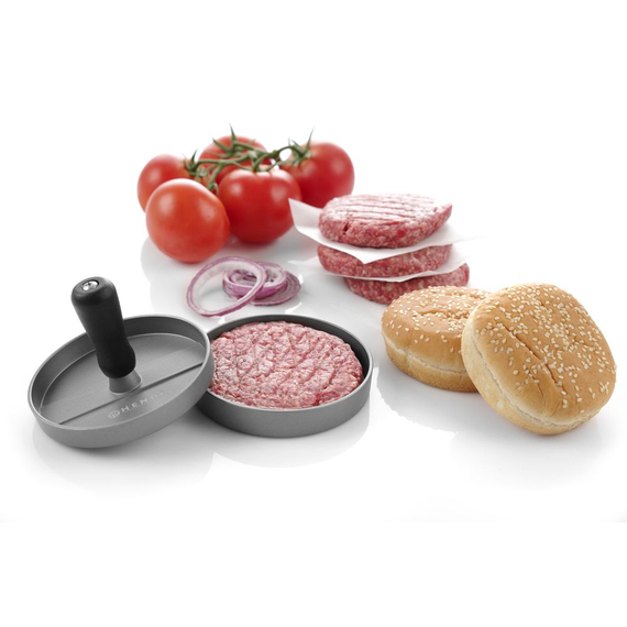 Hendi Hamburgerpresse, ⌀120x(H)80mm 1 Hendi Hamburgerpresse, ⌀120x(H)80mm