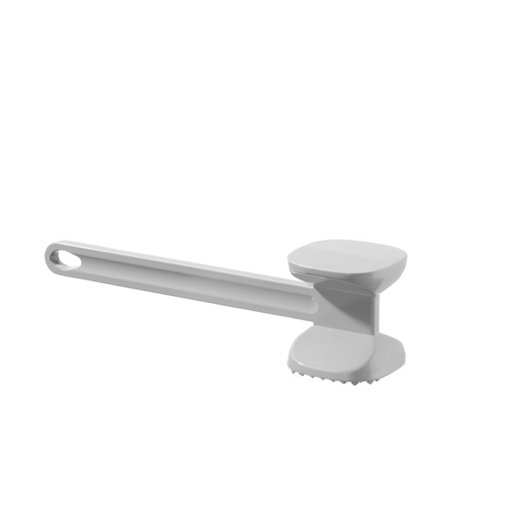 Hendi Fleischklopfer XL, Hellgrau, 300x80x(H)80mm 1 Hendi Fleischklopfer XL, Hellgrau, 300x80x(H)80mm