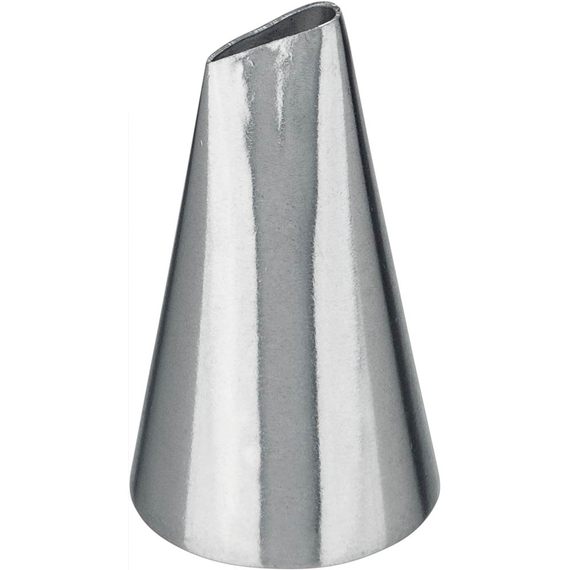 Blumenblatttülle, Edelstahl, 13 x 3 mm (BxT) Blumenblatttülle, Edelstahl, 13 x 3 mm (BxT)