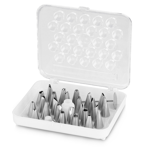 Spritztüllen-Set, 26-tlg. Spritztüllen-Set, 26-tlg.