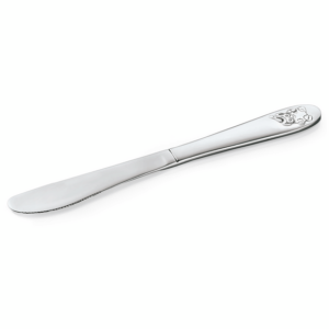 Was Germany Kindermesser Set AMELIE, 17 cm, Motiv: Bär, Set á 12 Stück, Chromstahl 13/0