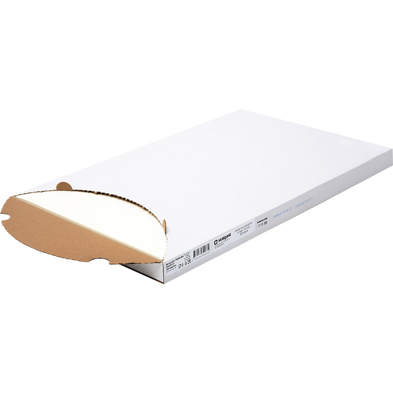 Beschichtetes Backpapier, Zuschnitte je 530x325 mm, 500 Stück, weiß 3 Beschichtetes Backpapier, Zuschnitte je 530x325 mm, 500 Stück, weiß