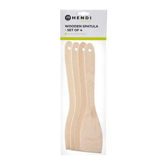 Hendi Holzspatel – 4er-Set, 4 Stk., 300x55mm 1 Hendi Holzspatel – 4er-Set, 4 Stk., 300x55mm