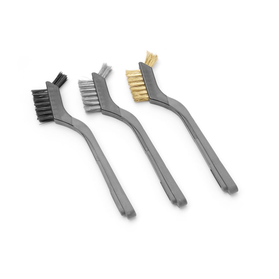 Hendi Drahtbürsten-Set, schmal - 3 Stk., 3 Stk., (L)178mm Hendi Drahtbürsten-Set, schmal - 3 Stk., 3 Stk., (L)178mm