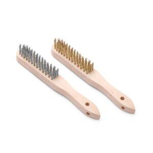 Hendi Drahtbürsten-Set aus Messing und Edelstahl - 2 Stk., 2 Stk., (L)290mm