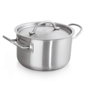 Essentials Bratentopf mit Deckel COOKWARE 53, Ø 24 cm, Chromnickelstahl