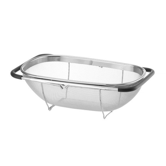 Hendi Verlängerbares Spülbecken-Sieb, 360x240x(H)115mm 1 Hendi Verlängerbares Spülbecken-Sieb, 360x240x(H)115mm