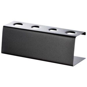Waffelhalter für vier Waffeln, schwarz, 270x95x90 (BxTxH)