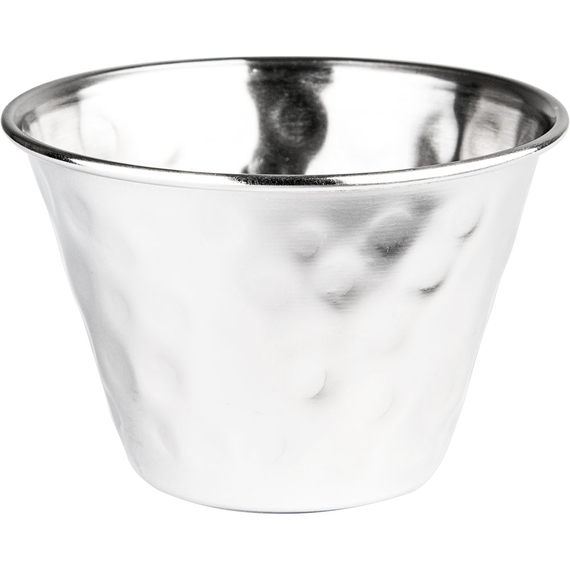 Dip-Schale Edelstahl, Hammerschlagoptik Ø 72 mm, 120 ml Dip-Schale Edelstahl, Hammerschlagoptik Ø 72 mm, 120 ml