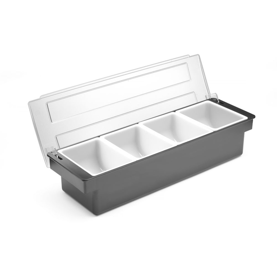 BarUp Zutatenbehälter – 4 Fächer, 480x150x(H)100mm 2 BarUp Zutatenbehälter – 4 Fächer, 480x150x(H)100mm