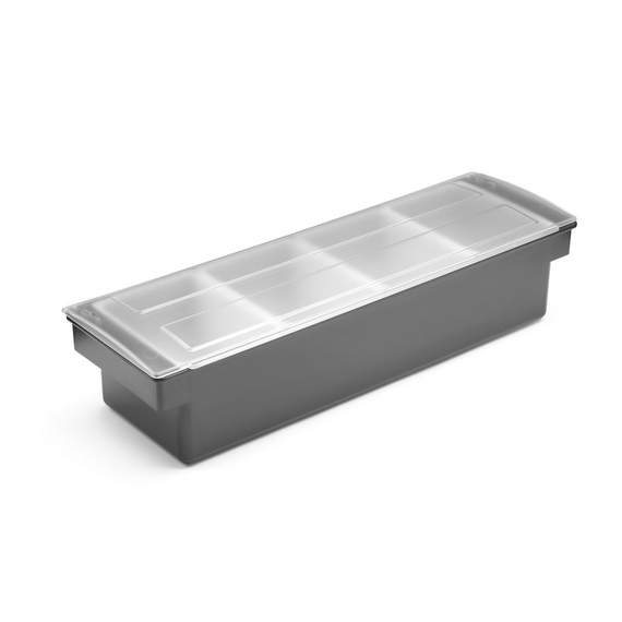 BarUp Zutatenbehälter – 4 Fächer, 480x150x(H)100mm 3 BarUp Zutatenbehälter – 4 Fächer, 480x150x(H)100mm