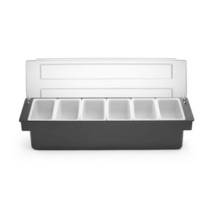 BarUp Zutatenbehälter – 6 Fächer, 480x150x(H)100mm