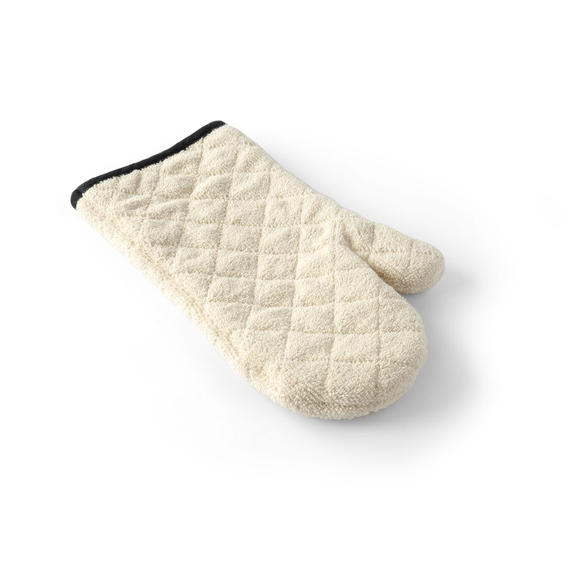 Hendi Ofenhandschuhe, Baumwolle - 2 Stück, Creme, 2 Stk., (L)350mm Hendi Ofenhandschuhe, Baumwolle - 2 Stück, Creme, 2 Stk., (L)350mm