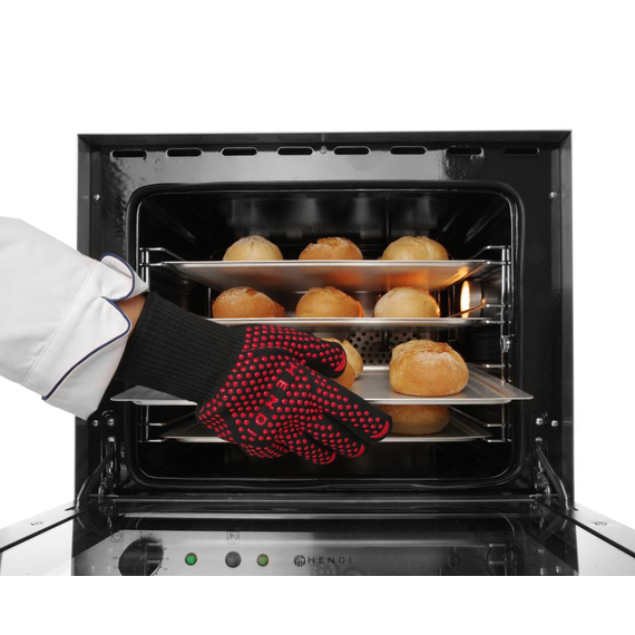 Hendi Grillhandschuhe hitzebeständig – 2 Stück, 2 Stk., (L)300mm 1 Hendi Grillhandschuhe hitzebeständig – 2 Stück, 2 Stk., (L)300mm