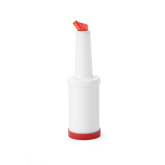 BarUp Dosier- und Aufbewahrungsflasche, 0,8L, Weiß, ⌀90x(H)300mm 1 BarUp Dosier- und Aufbewahrungsflasche, 0,8L, Weiß, ⌀90x(H)300mm